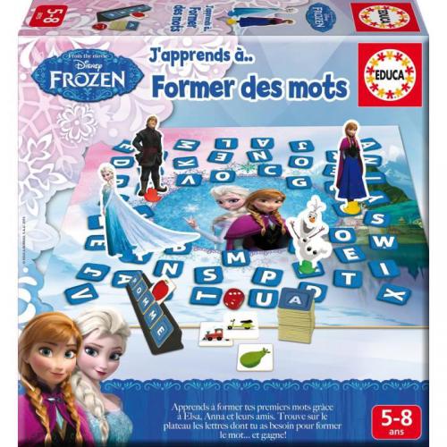 LA REINE DES NEIGES J'apprends à  & Former des Mots