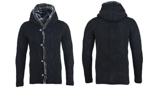 Gilets homme en maille avec doublure polaire Gilets homme en maille avec doublure polaire