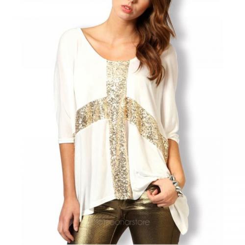 MOONAR@ T-SHIRT vêtements pour femmes avec dess... MOONAR@ T-SHIRT vêtements pour femmes avec dess...