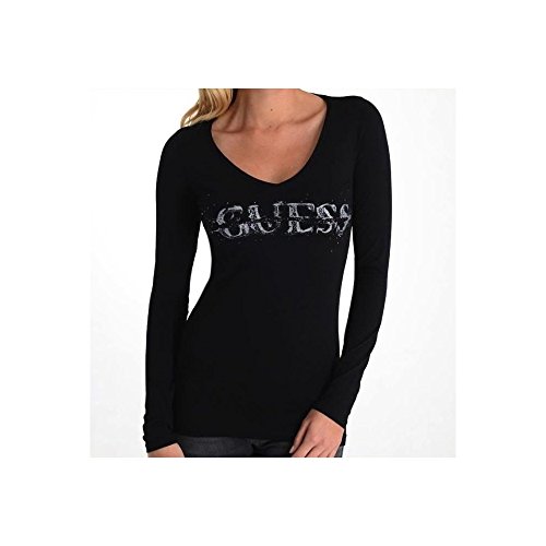 TSHIRT GUESS W43I26J1310-996 - Noir - L, Noir