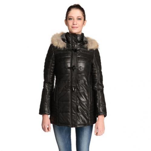 ARTURO Doudoune Minesota Cuir d'Agneau Femme ARTURO Doudoune Minesota Cuir d'Agneau Femme