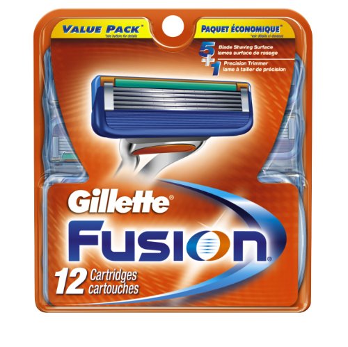 Gillette - 75064220 - Fusion - Pack de 12 Lames Gillette - 75064220 - Fusion - Pack de 12 Lames