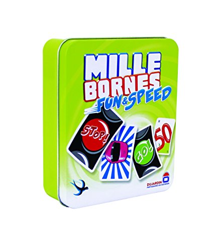 Dujardin - 59062 - Jeu De Cartes - Mille Bornes Fun & Speed - Boîte Métal