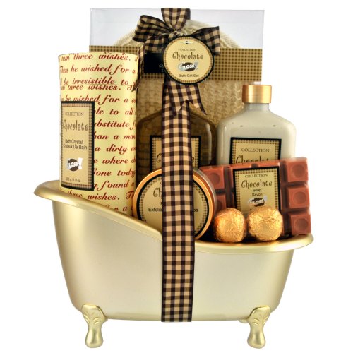Gloss! Coffret Baignoire de Bain Chocolat (7 produits de bain)