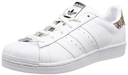 adidas Superstar, Sneakers Basses femme, Blanc (White/White/Core Black), 40 EU (6.5 UK) adidas Superstar, Sneakers Basses femme, Blanc (White/White/Core Black), 40 EU (6.5 UK)