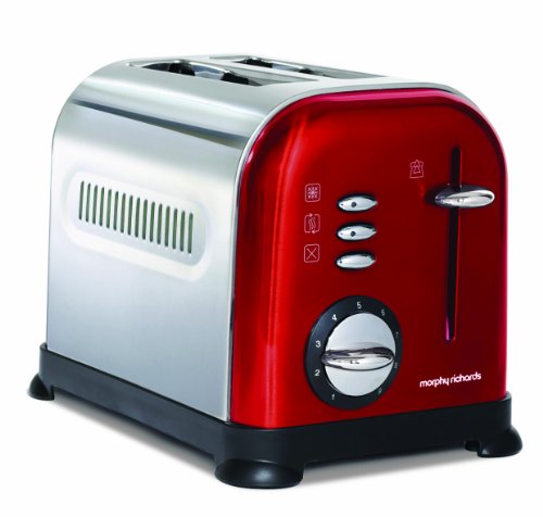 Morphy Richards 44742 Grille-Pain Rouge Morphy Richards 44742 Grille-Pain Rouge