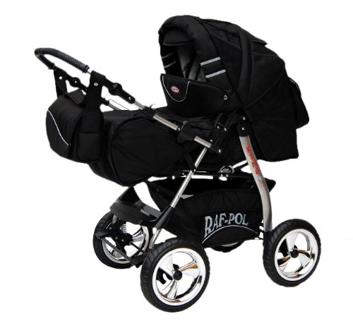 Lux4Kids King 3 en 1 Poussette Combinée (siège auto, habillage pluie, moustiquaire, avec plateau pour la poussette canne, matelas, tapis à langer 68 couleurs) 44 noir cosmique & noir cosmique Lux4Kids King 3 en 1 Poussette Combinée (siège auto, habillage pluie, moustiquaire, avec plateau pour la poussette canne, matelas, tapis à langer 68 couleurs) 44 noir cosmique & noir cosmique