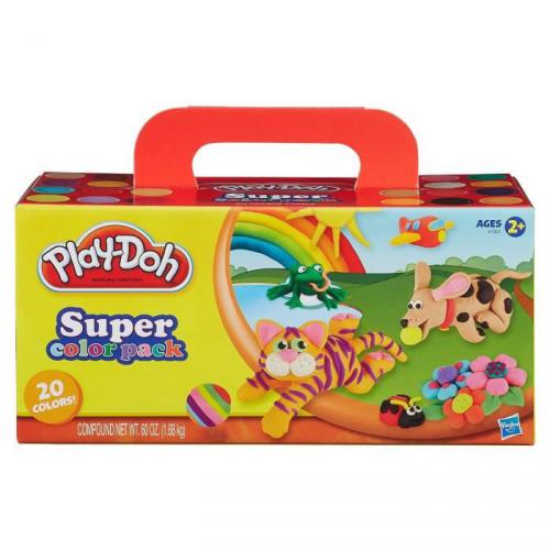 PLAY-DOH - Super Pack Coloré 20 Pots