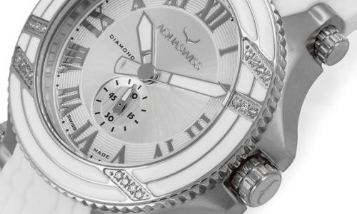 Montre Aquaswiss Ornée de 22 Diamants Véritables Montre Aquaswiss Ornée de 22 Diamants Véritables