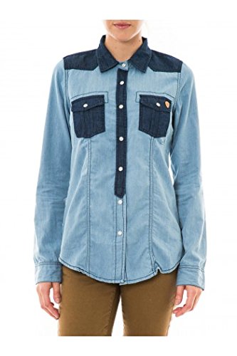 Ritchie - Chemise Fisheye Wn - Femme - L - Bleu Ritchie - Chemise Fisheye Wn - Femme - L - Bleu