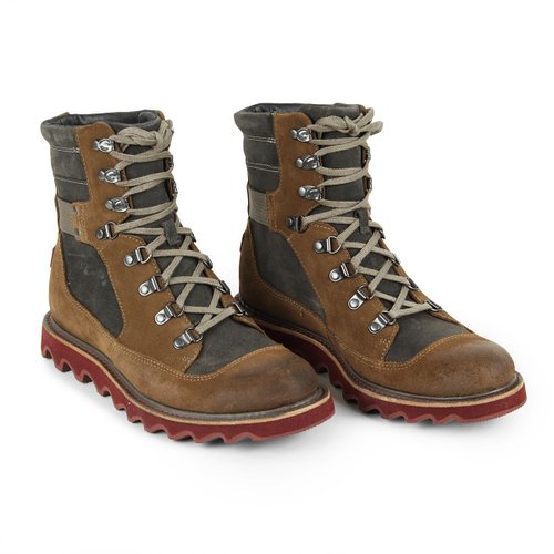 Boots marron et gris homme Sorel