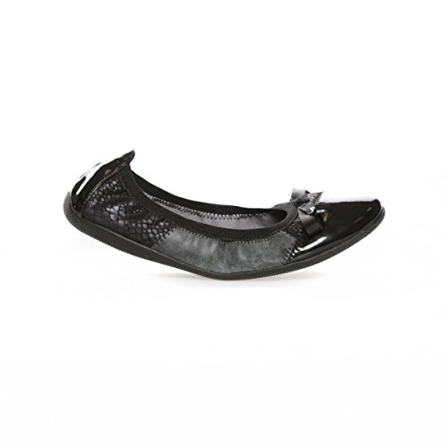 LPB SHOES - Ballerine Acajou noir - 36, Noir