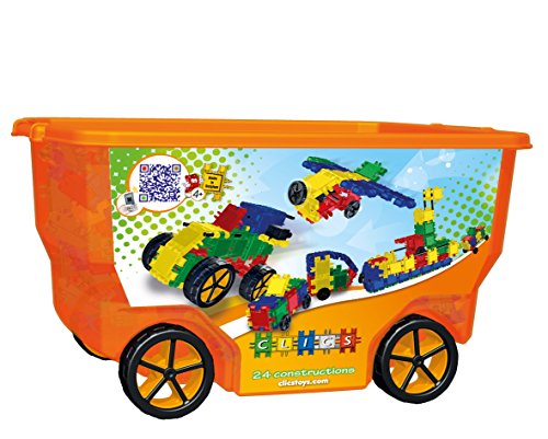 Clics - Cb409 - 02 - Jeu De Construction - Chariot 400 Pièces