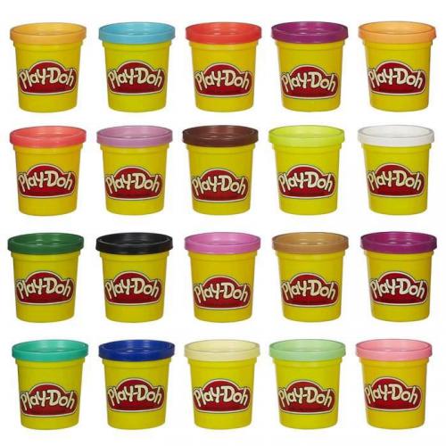 PLAY-DOH - Super Pack Coloré 20 Pots PLAY-DOH - Super Pack Coloré 20 Pots