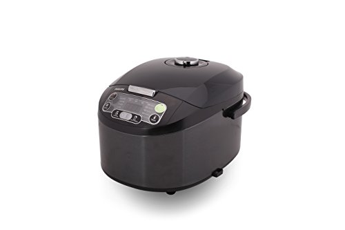Philips HD3137/77 Multicuiseur avec 14 Programmes de Cuisson Céramique/Plastique Noir/Métal 5 L