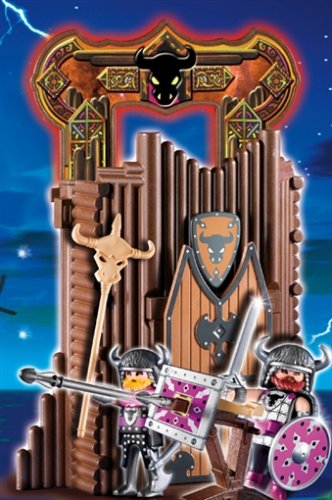 Playmobil 4774 - Jeu de construction : La Citadelle des Barbares ( transportable ) avec 2 Personnages Playmobil 4774 - Jeu de construction : La Citadelle des Barbares ( transportable ) avec 2 Personnages