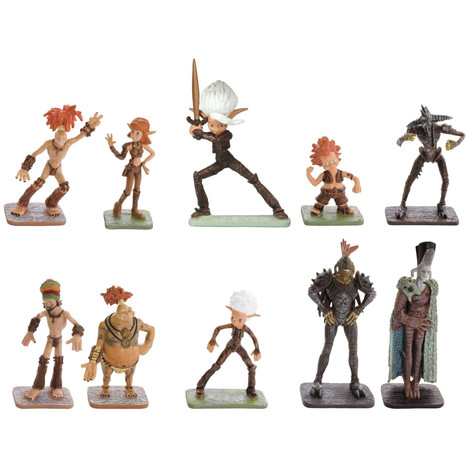 LANSAY Pack 10 figurines Arthur LANSAY Pack 10 figurines Arthur