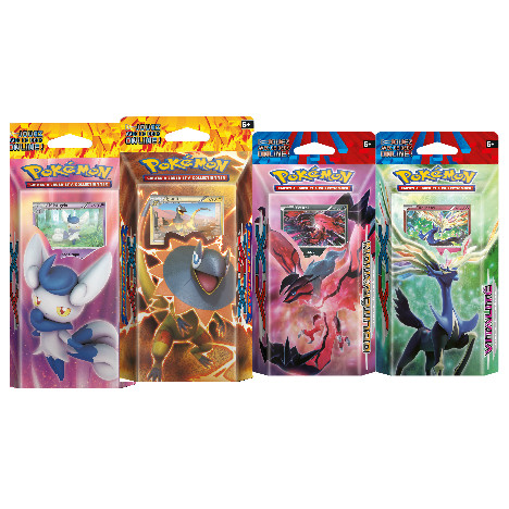 ASMODEE Lot de 4 starters Pokemon Modèles aléatoires ASMODEE Lot de 4 starters Pokemon Modèles aléatoires