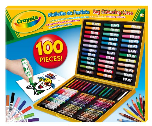 Crayola - 10651 - Loisir Créatif - Mallette de Coloriage de l'Artiste Crayola - 10651 - Loisir Créatif - Mallette de Coloriage de l'Artiste