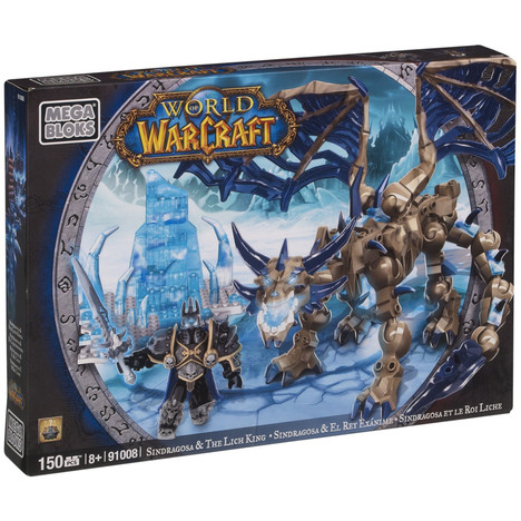 MEGABLOKS World of Warcraft: Sindragosa & le roi Lich MEGABLOKS World of Warcraft: Sindragosa & le roi Lich