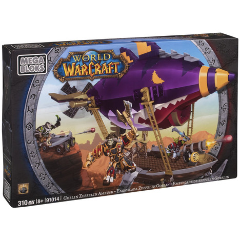 MEGABLOKS Embuscade de Zeppelin Gobelin World of Warcraft MEGABLOKS Embuscade de Zeppelin Gobelin World of Warcraft