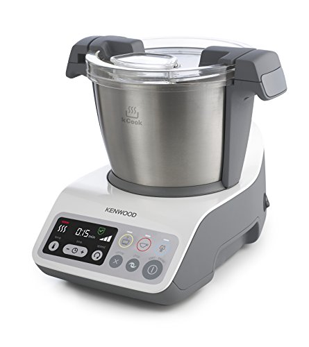 Kenwood CCC230WH KCOOK Robot Cuiseur Métal Blanc/Gris 26 x 32 x 23 cm Kenwood CCC230WH KCOOK Robot Cuiseur Métal Blanc/Gris 26 x 32 x 23 cm