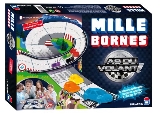 Dujardin - 59021 - Jeu de Plateau - Mille Bornes As du Volant Dujardin - 59021 - Jeu de Plateau - Mille Bornes As du Volant