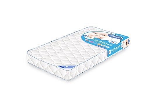 P'tit Lit Matelas climatisé 60x120, Blanc P'tit Lit Matelas climatisé 60x120, Blanc