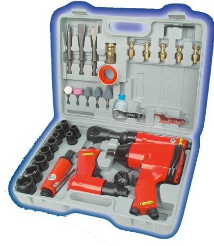 Mannesmann 15033 Set d'outils air comprimé avec accessoires 33 pièces (Import Allemagne) Mannesmann 15033 Set d'outils air comprimé avec accessoires 33 pièces (Import Allemagne)