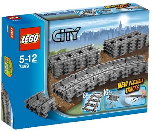 Lego - A1104392 - Rails Flexibles - City