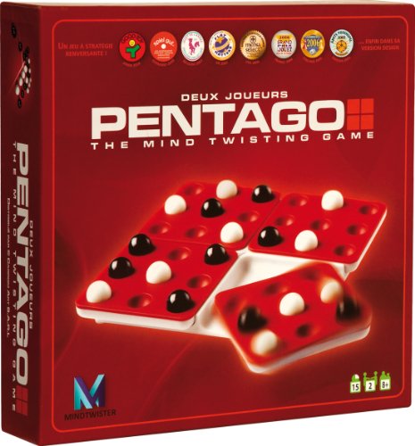 Asmodee - ABA8 - Jeu de stratégie - Pentago Mechanic Asmodee - ABA8 - Jeu de stratégie - Pentago Mechanic