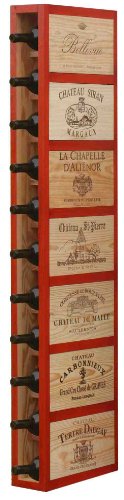 Home Line Meuble de rangement en bois 11 bouteilles - ACI-CVC101O Home Line Meuble de rangement en bois 11 bouteilles - ACI-CVC101O