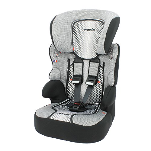 Siège auto et Rehausseur de 9 à 36kg - Fabrication 100% Française - 3 étoiles Test TCS - 4 coloris - Protections latérales