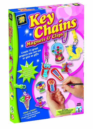 Amav - 14503 - Kit De Loisirs Créatifs - Porte-clés, Aimants Et Clips