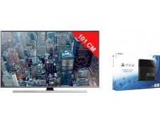 SAMSUNG - TV LED 4K 3D 101 cm UE40JU7000 PS4 1TO BLACK SAMSUNG - TV LED 4K 3D 101 cm UE40JU7000 PS4 1TO BLACK