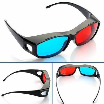 Neutre Lunettes 3D pour TV et cinéma(bleu et rouge) Neutre Lunettes 3D pour TV et cinéma(bleu et rouge)
