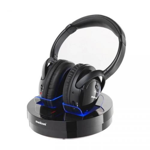 MELICONI HP300 Casque sans fil TV RF rechargeable MELICONI HP300 Casque sans fil TV RF rechargeable