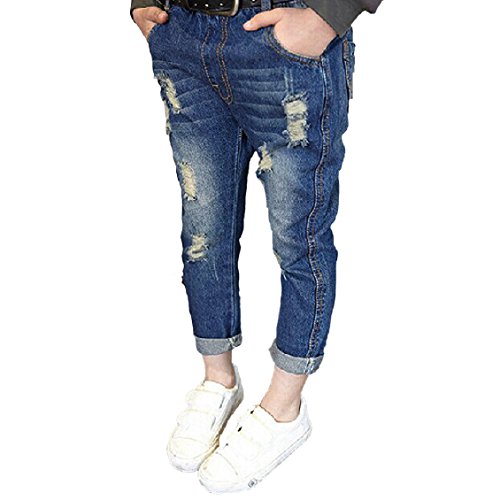 Malloom® 2015 Mode Enfants Garçon Fille Cowboy Casual Pantalons (110)