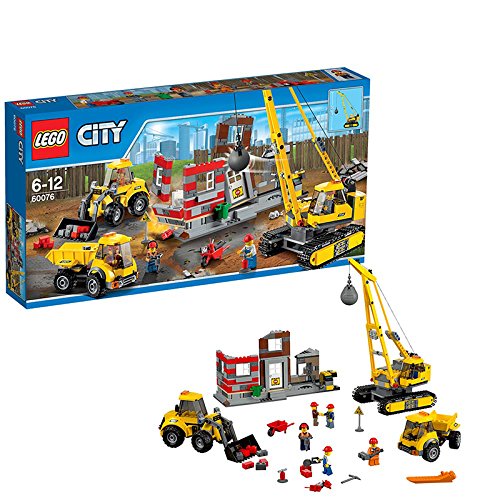 Lego City - 60076 - Jeu De Construction - Le Chantier De Démolition