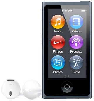 Apple iPod nano 16 Go Gris (7ème génération) Nouveau