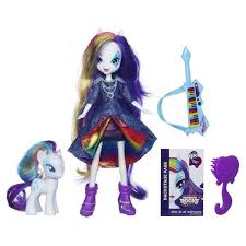 EQUESTRIA GIRLS Poupée avec Poney Rarity EQUESTRIA GIRLS Poupée avec Poney Rarity