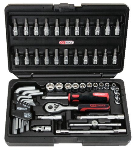 KS Tools 911.0651 Coffret de douilles F6 1/4'' CHROMEmat 51 pièces KS Tools 911.0651 Coffret de douilles F6 1/4'' CHROMEmat 51 pièces