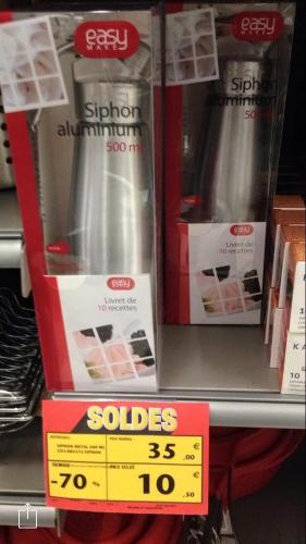 SIPHON ALUMINIUM 500ML