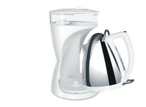 Wik 9531STA-W Brita Bouilloire en Inox avec Station Filtrante 1 L Blanc