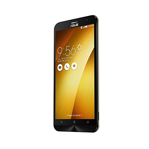 Asus ZenFone 2 ZE551ML 5.5'' Smartphone débloqué 4G (Ecran: 5,5 Pouces - 16 Go - 4 Go RAM - Double SIM - Android 5.0 Lollipop) Or