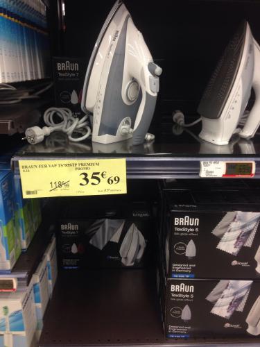 Fer &agrave; Repasser -Braun TexStyle -7 TS785STP