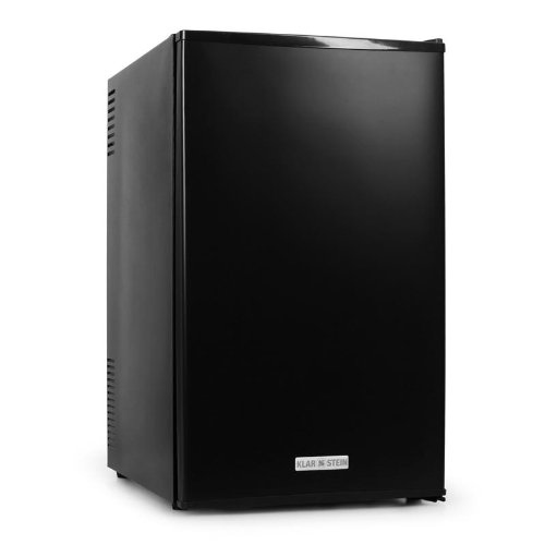 Klarstein Mks-9 - Frigo minibar design moderne et epure - R&eacute;frig&eacute;rateur grande contenance et silencieux &lpar;70 litres&comma; Classe C&comma; deux compartiments&rpar; - Noir mat