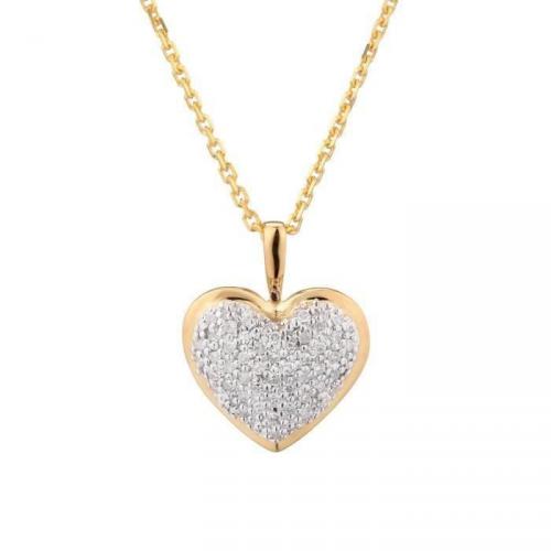 LE DIAMANTAIRE Collier Or 375° et Diamants Femme LE DIAMANTAIRE Collier Or 375° et Diamants Femme