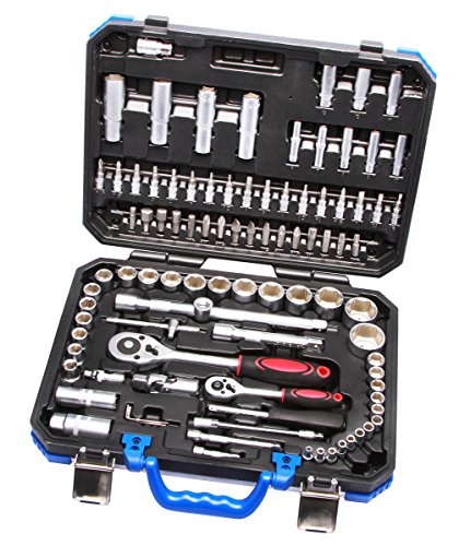 Coffret clé à cliquet avec douilles et embouts ... Coffret clé à cliquet avec douilles et embouts ...