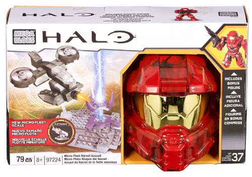 Megabloks - Halo - 97224 - Jeu De Construction - Casque Spartan - Rouge